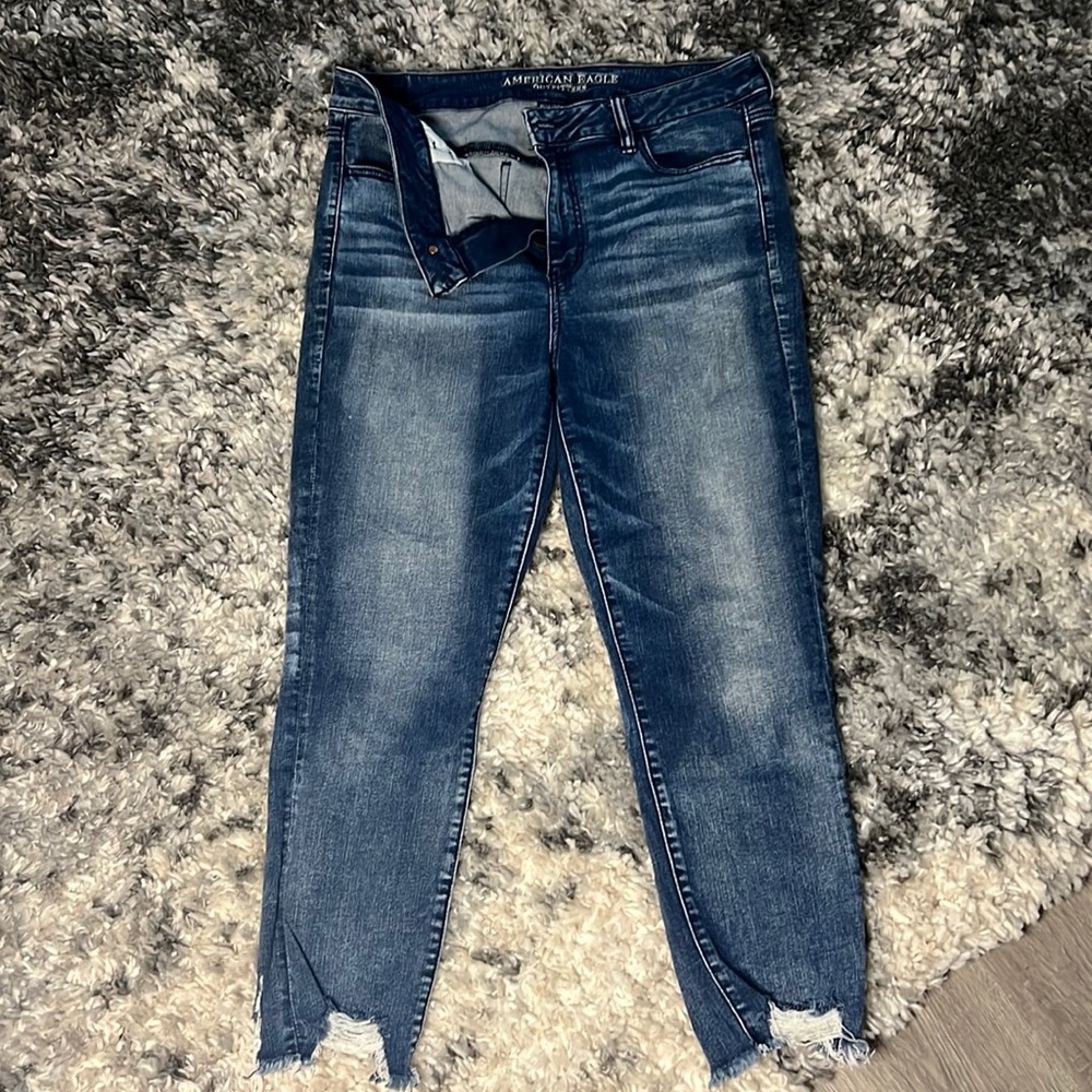 American Eagle size 16 skinny ankle crop